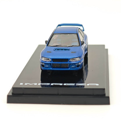 Hobby Japan 1:64 Impreza 22B STi GC8 Euro Custom Blue HJ644041ABL Diecast model