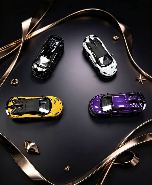 E Model 1/64 for Aventador SVJ Limited Alloy Car Model with Serial Code | Collectible Gift