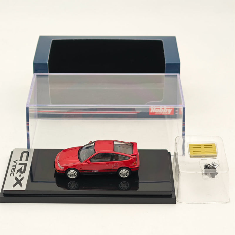 1/64 Hobby Japan Honda CR-X SiR (EF8) 1989 VTEC with Engine Display Model Red