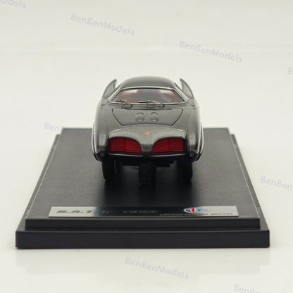 PMC 1/43 Alfa Romeo B.A.T. 5 1953 Grey Resin Model Car Limited Edittion 111