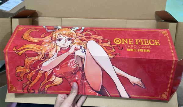 One Piece Card Game Chinese Anniversary Exclusive Gift Box Outer Package Opened