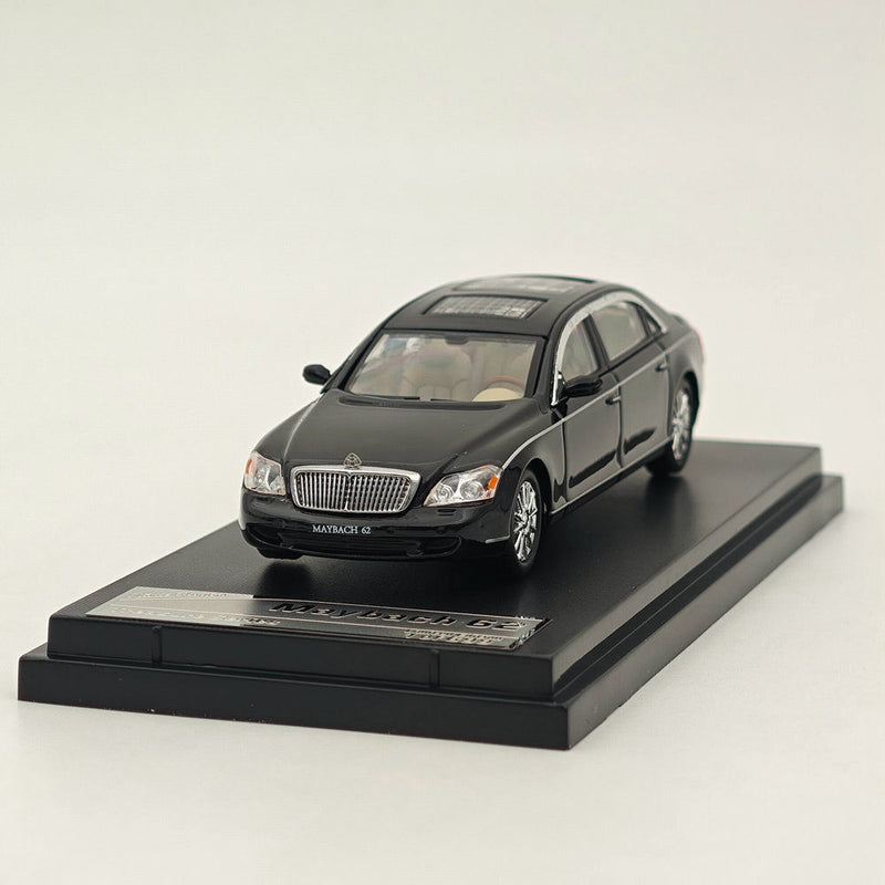 Stance Hunters 1/64 Mercedes Benz Maybach 62 Black Diecast Models Car Collection