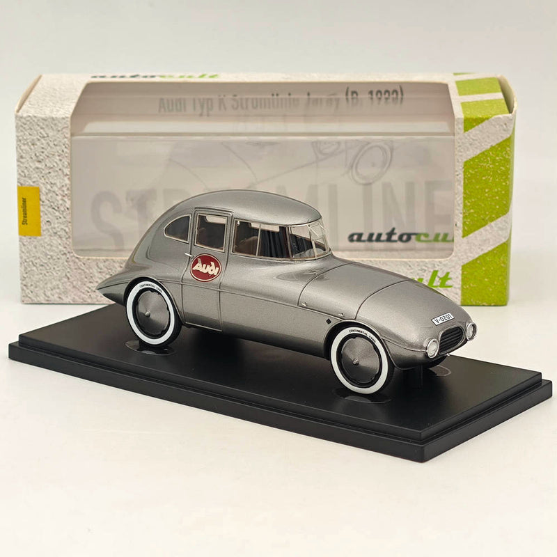 1/43 AutoCult Avenue 43 Audi Typ K Stromlinie Jaray silver