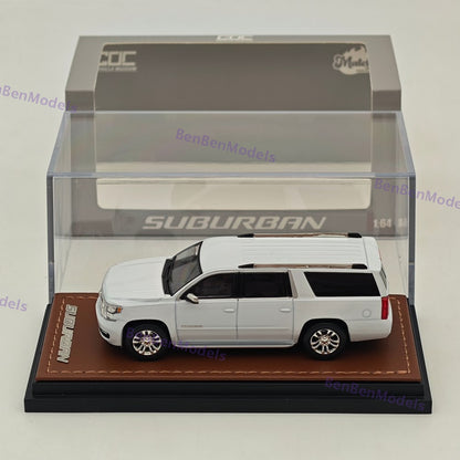 1:64 GOC Suburban 2015 Full Sized SUV Diecast Metal Car Limited