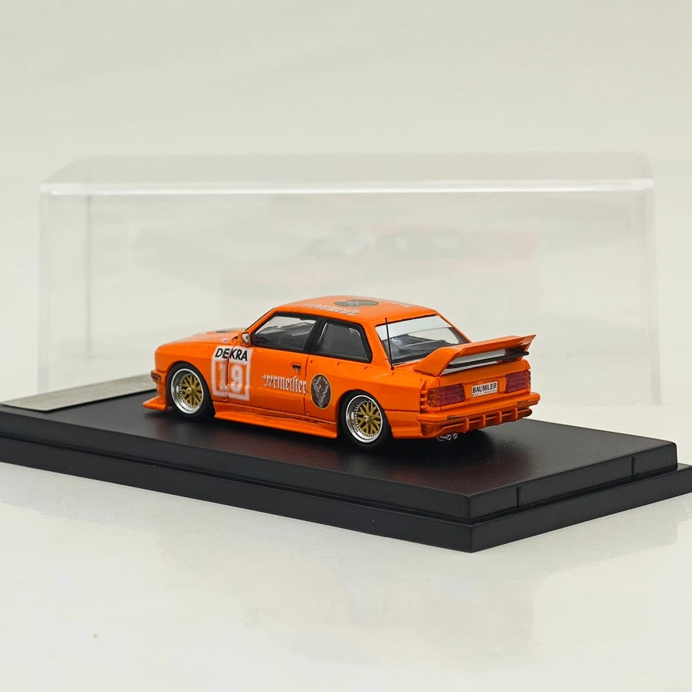 SW 1:64 M3 E30 LTO Widebody Modified Coupe Racing Sports Diecast Model Car Limited Edition
