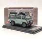 Master 1:64 Land Rover Defender Van Camp Gulf Jouets moulés sous pression Modèles de voitures Véhicules miniatures Hobby Cadeaux de collection 