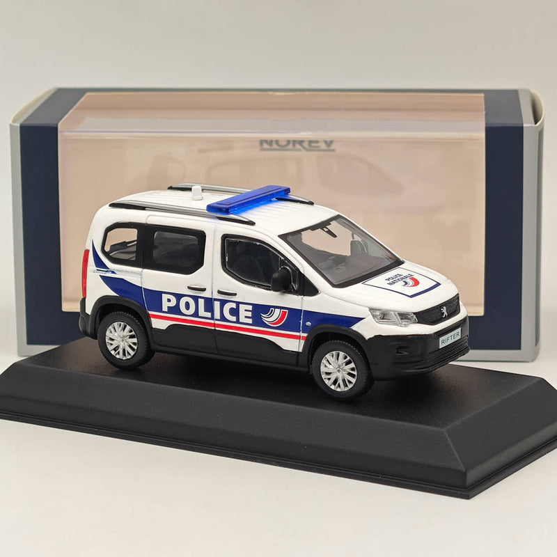 1/43 Norev Peugeot Rifter Police Nationale Diecast Models Car Limited Collection