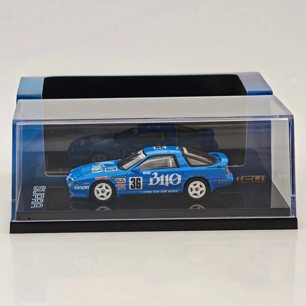 Hobby Japan 1/64 Supra MA70 Turbo Minolta 88 Biyo 89 Fujitsuten TOM'S 90 Diecast
