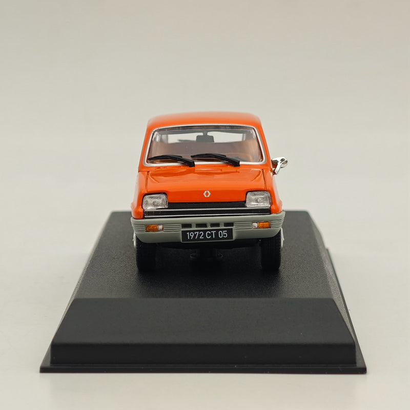 1:43 Norev Renault 5 R5 1972 Diecast Model Cars Limited Collection Orange