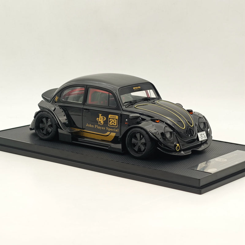 1/18 RAM Collectibles Volkswagen VW Beetle RWB JPS Robert Design Resin Black