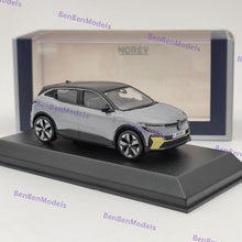 1/43 Norev Renault Megane E-Tech 100% Electric Diecast Toys Car Models Grey