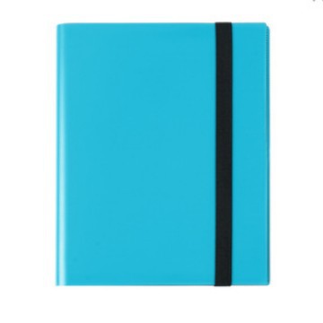 4 Pocket PP TCG CCG Card Binder with Elastic Strap Trading Card Storage Album