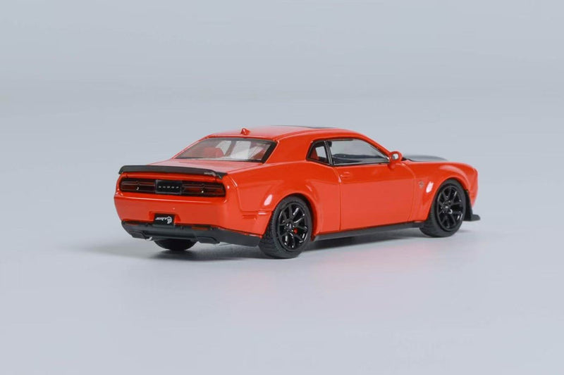 Stance Hunters 1/64 Dodge SRT Hellcat red & black Diecast Models Car Collection