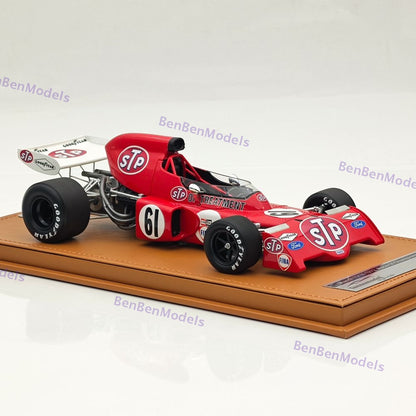 Tecnomodel 1/18 March 721X 1972 Race Of Champions Ronnie Peterson #61 TM18-288C
