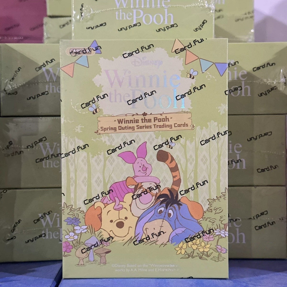 Disney Winnie Card Fun The Pooh Spring Outing Series Trading Card Box New Sealed