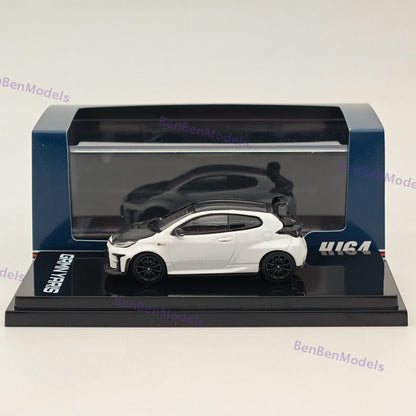 Hobby Japan 1:64 Toyota GRMN YARIS Circuit Package White HJ643024CPW Diecast