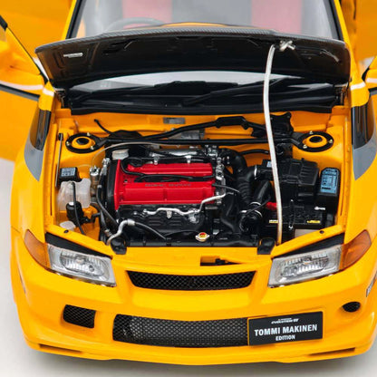 MOTORHELIX 1:18 Lancer Evolution VI GSR T.M.E. 6.5 Full Opening Diecast Model Car