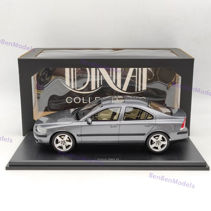DNA Collectibles 1/18 Volvo S60 R 2003 DNA000107 Resin Model Car Grey Metallic