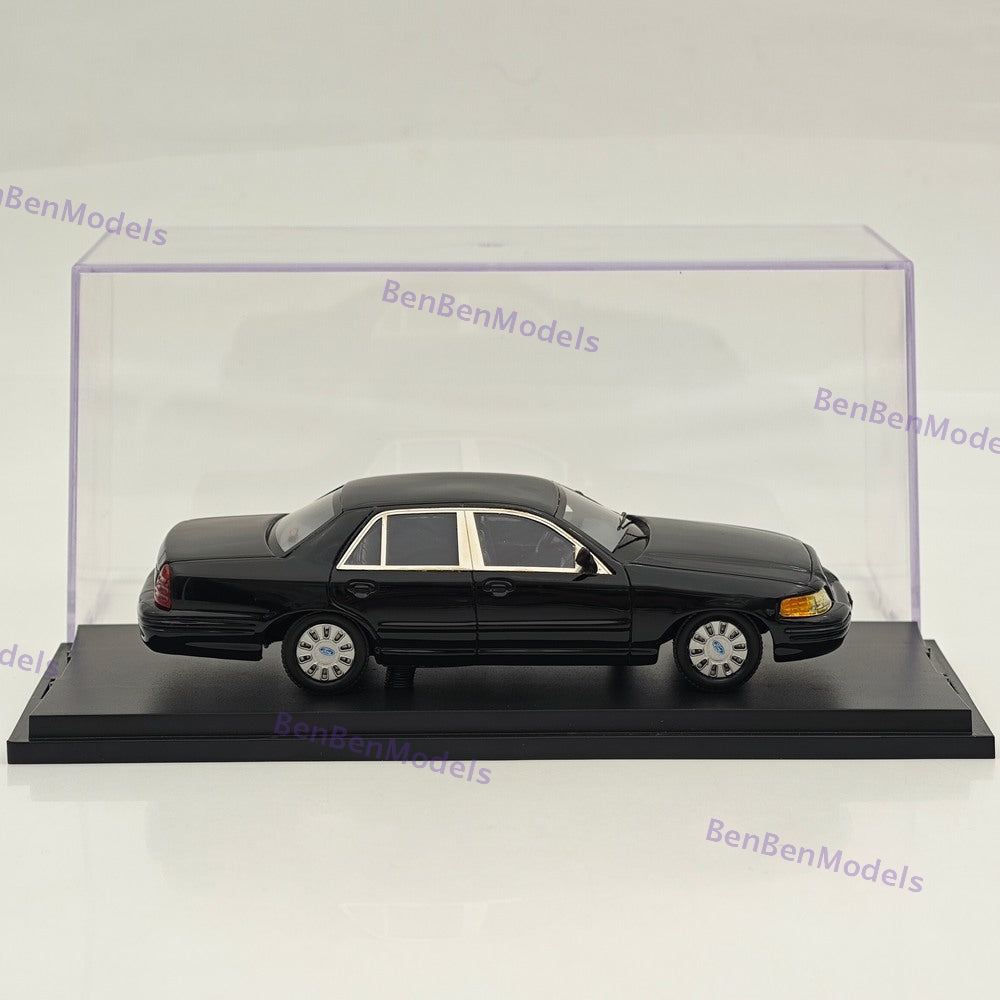 1/43 Supe io Ford Crown Victo I Black Resin Model Car Limited Edition Used