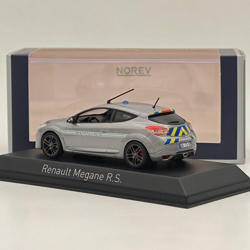 1/43 Norev Renault Megane R.S. 2010 GENDARMERIE BRI Diecast Models Car Grey