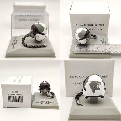 1/8 CDC Armour/Franklin Mint Pilot Helmet HGU 26P/33P/55P/MK 10/Gueneau 316/APH 6B Diecast Model Collection Used