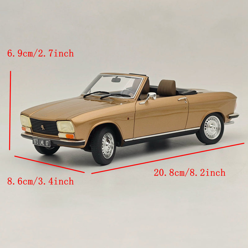 CULT 1:18 Peugeot 304 Cabrio 1973 Gold Metallic CML013-3 Resin Model Car Limited Collection