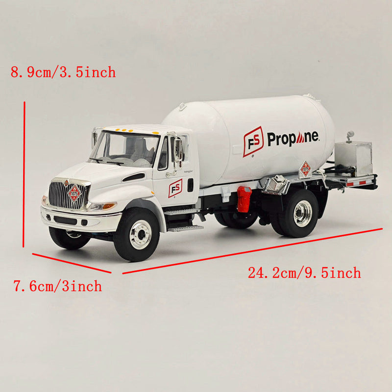 FIRST GEAR 1/34 lnternational DuraStar Propane Truck 10-4270 White DIECAST METAL REPLICA Collection