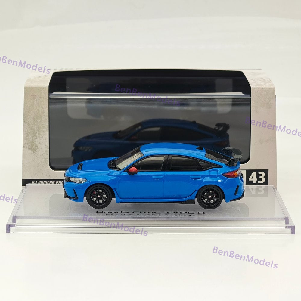 1/43 Hobby Japan HJD43 CIVIC TYPE R (FL5) RACING BLACK Package Genuine Option