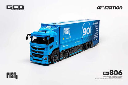 1:64 GCD FIST Fuso Container LBWK & Hino 300 Landing Edition Trailer Diecast Model Car