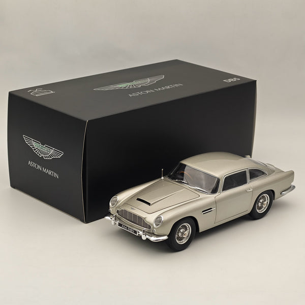 1/18 Aston Martin DB5 James Bond 007 Silver Diecast Car Model Collection