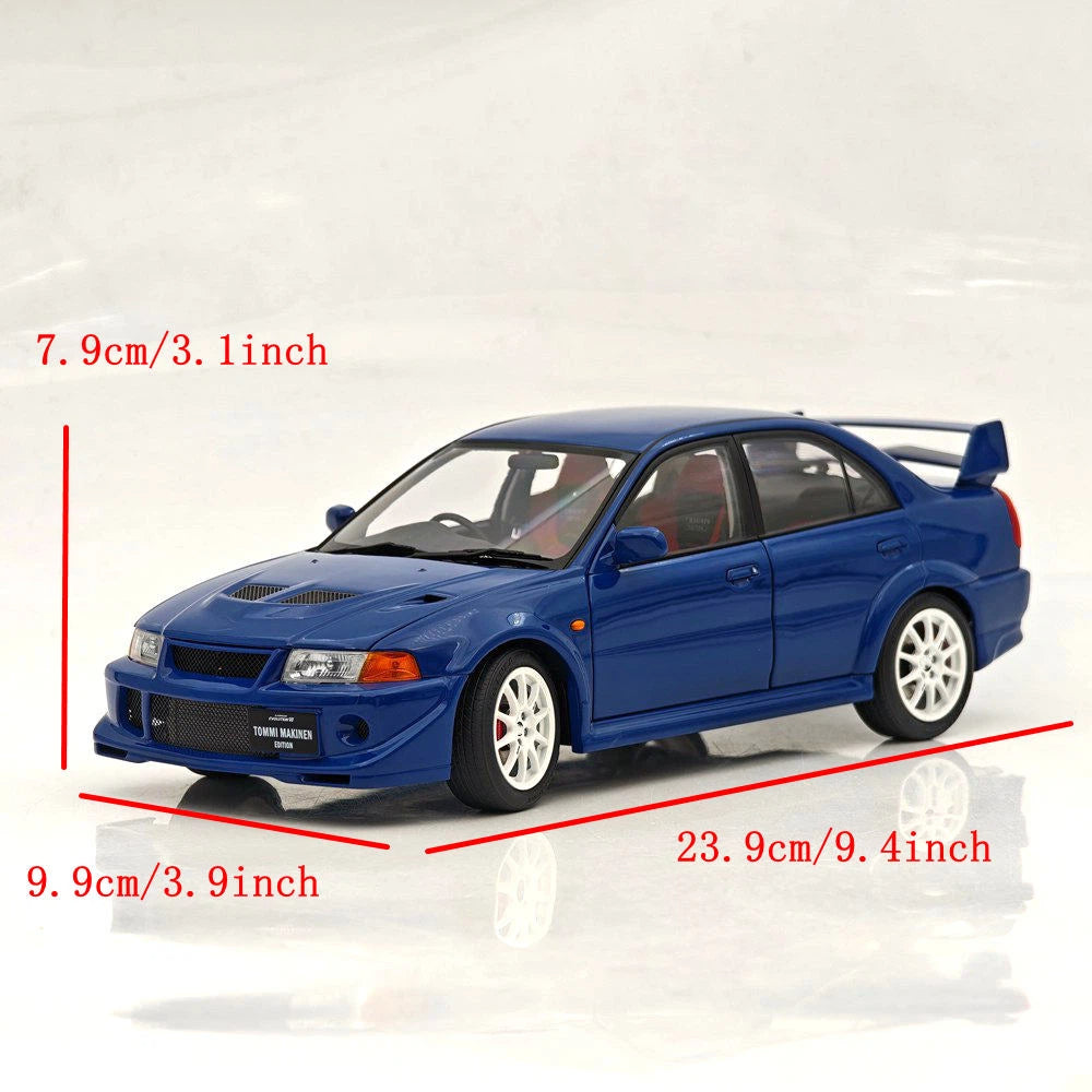 MOTORHELIX 1:18 Lancer Evolution VI GSR T.M.E. 6.5 Full Opening Diecast Model Car
