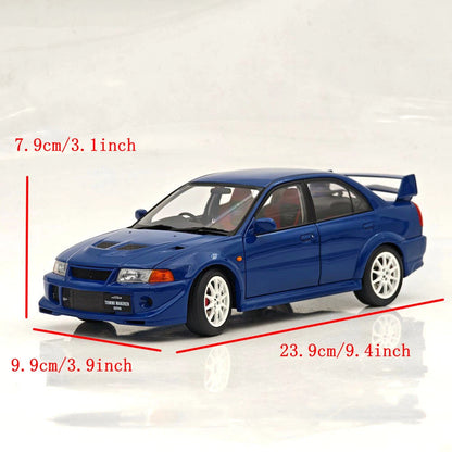 MOTORHELIX 1:18 Lancer Evolution VI GSR T.M.E. 6.5 Full Opening Diecast Model Car