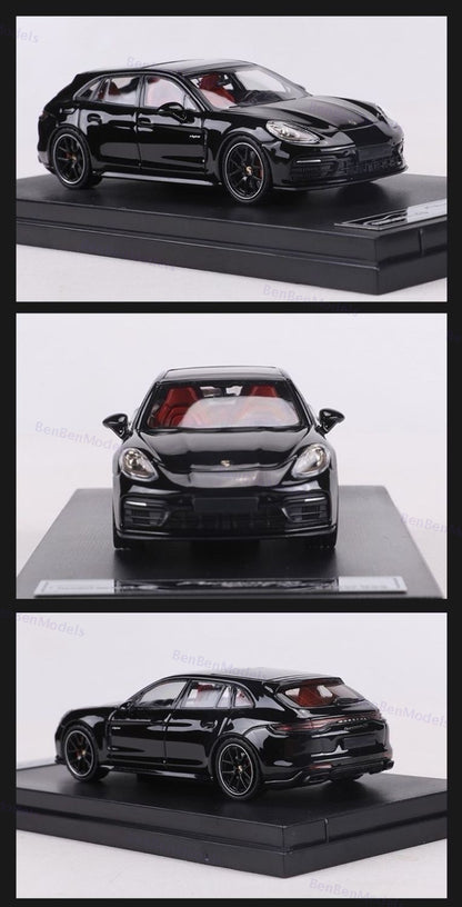Rhino Model RM 1:64 Porsche Panamera Sport Turismo Diecast Car Model Collectible Gifts