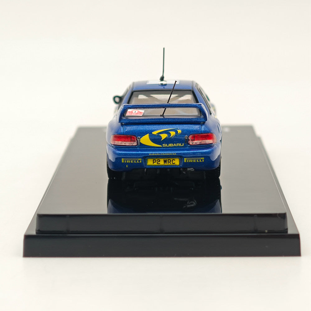 1/64 Hobby Japan SUBARU IMPREZA WRC 1997 #3 MONTE-CARLO Blue Diecast Models Car