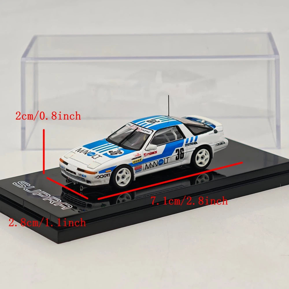 Hobby Japan 1/64 Supra MA70 Turbo Minolta 88 Biyo 89 Fujitsuten TOM'S 90 Diecast