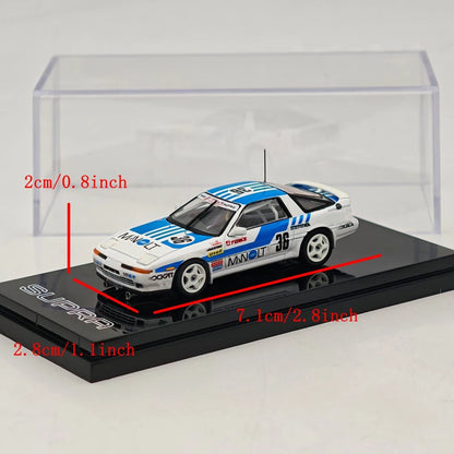 Hobby Japan 1/64 Supra MA70 Turbo Minolta 88 Biyo 89 Fujitsuten TOM'S 90 Diecast