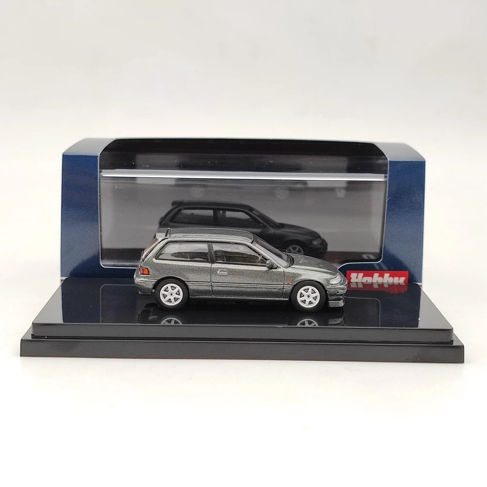 Hobby Japan 1/64 EF9 SiR Ⅱ Customized Version Gray HJ641031CGM Diecast Model Toys Car Collection Gifts