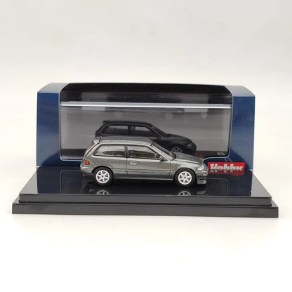 Hobby Japan 1/64 EF9 SiR Ⅱ Customized Version Gray HJ641031CGM Diecast Model Toys Car Collection Gifts
