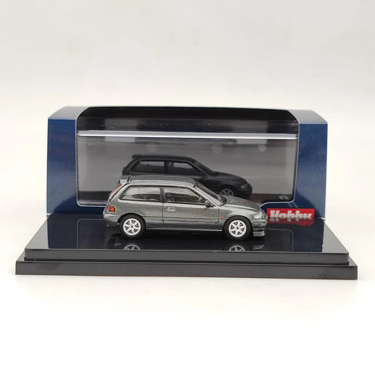 Hobby Japan 1/64 EF9 SiR Ⅱ Customized Version Gray HJ641031CGM Diecast Model Toys Car Collection Gifts