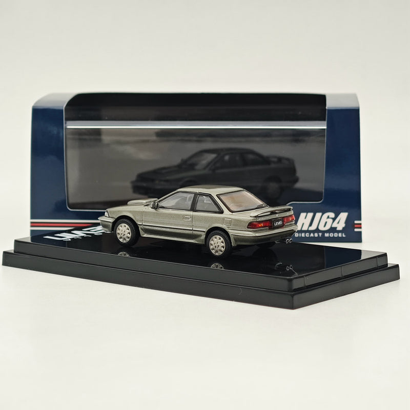 Hobby Japan 1/64 Toyota COROLLA LEVIN GT-Z AE92 Grayish Green Metallic HJ643059ZGY Diecast Model Car