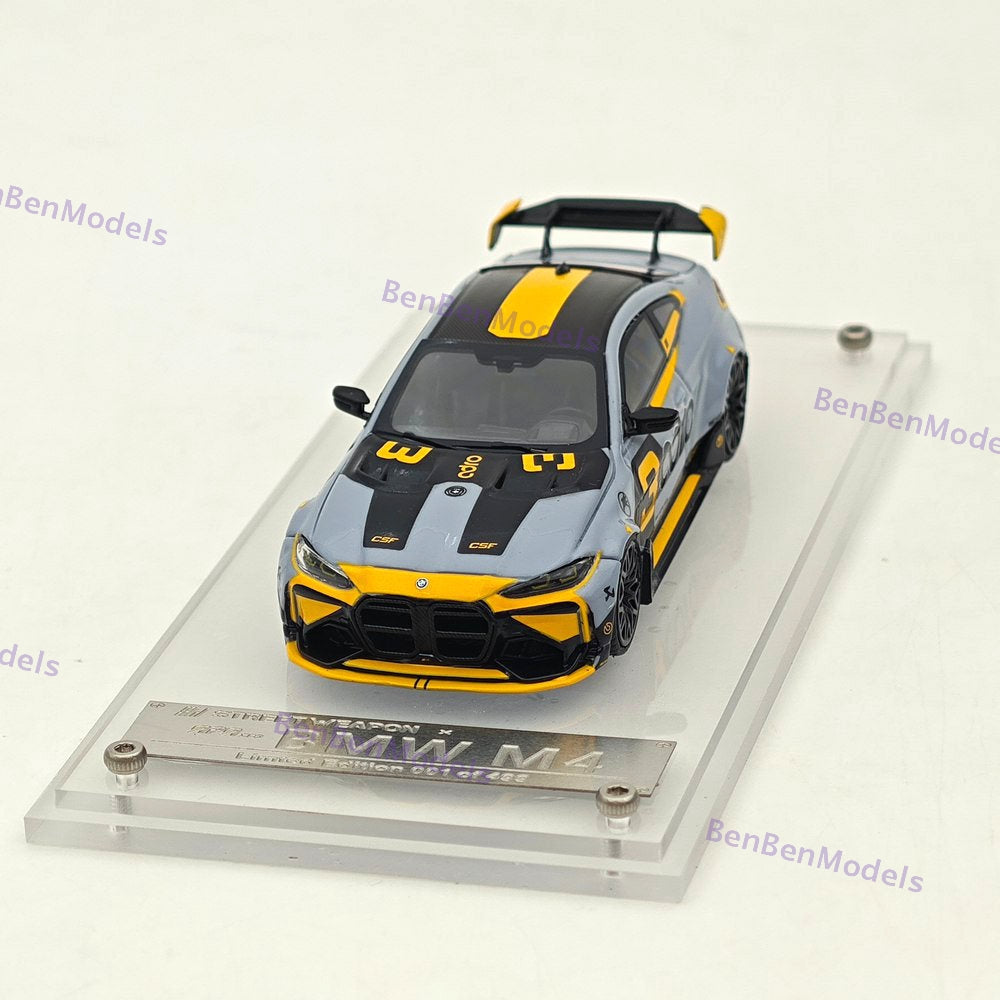 APA SW 1:64 Grey M4 G82 Expo Exclusive Widebody Diecast Metal Car