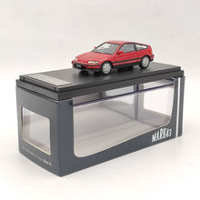 Modèle réduit de voiture en résine Mark43 1/43 Honda CR-X Si EF7 Rouge PM43115R Collection limitée 