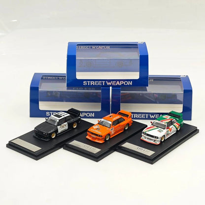 SW 1:64 M3 E30 LTO Widebody Modified Coupe Racing Sports Diecast Model Car Limited Edition