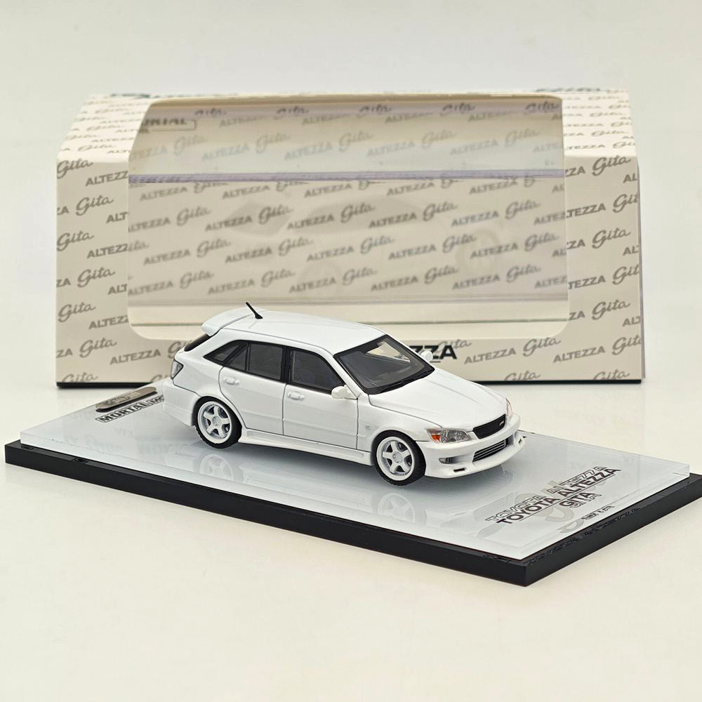 Mortal 1:64 TOYOTA ALTEZZA GITA ELIXIR Trailer Set JDM Alloy