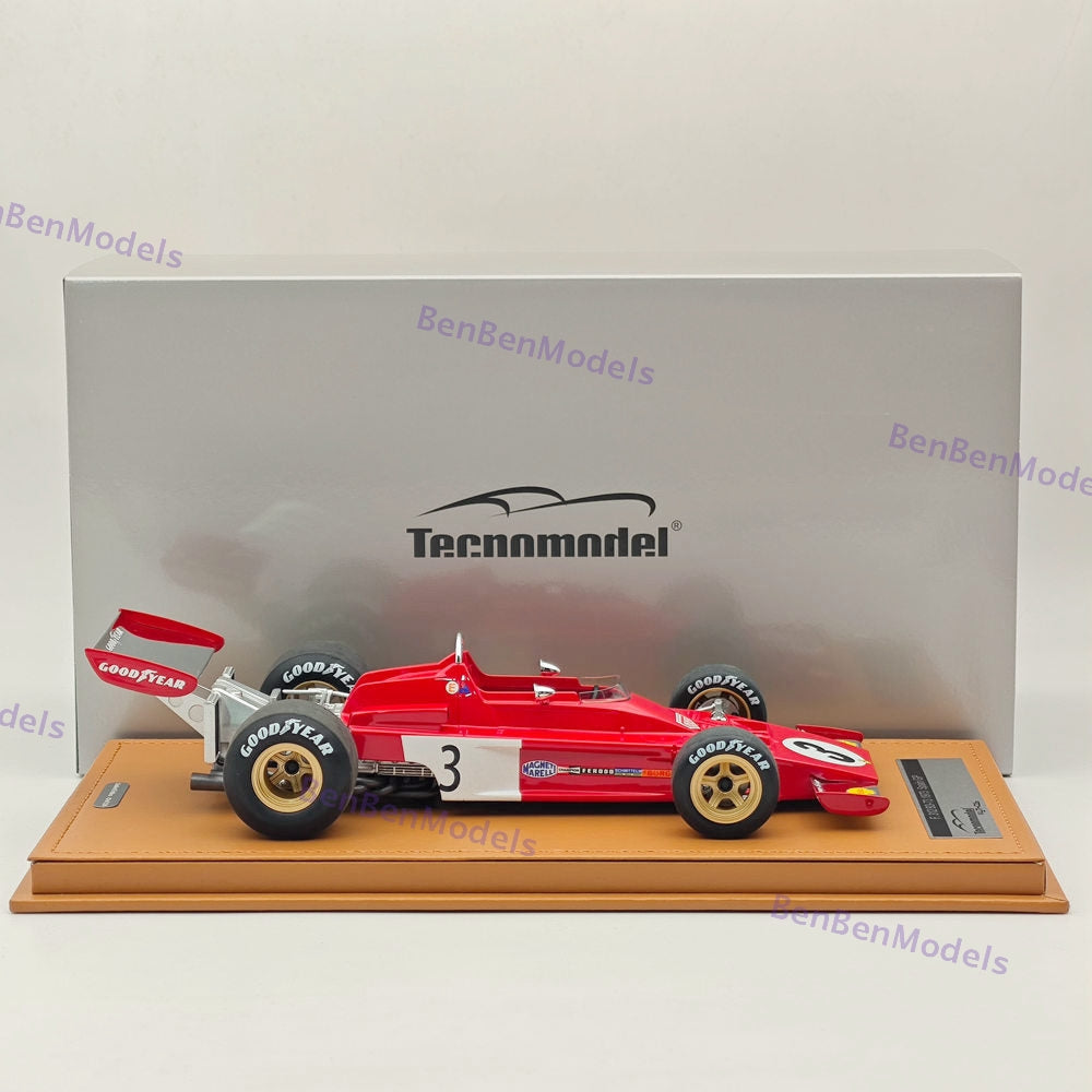 1/18 Tecnomodel Ferrari F1 312 B3-73 #3 1973 MONACO GP JACKY ICKX Resin Model