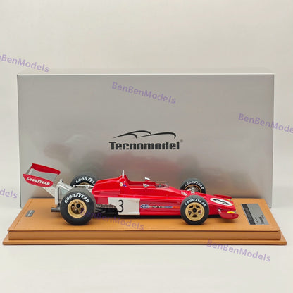 1/18 Tecnomodel Ferrari F1 312 B3-73 #3 1973 MONACO GP JACKY ICKX Resin Model