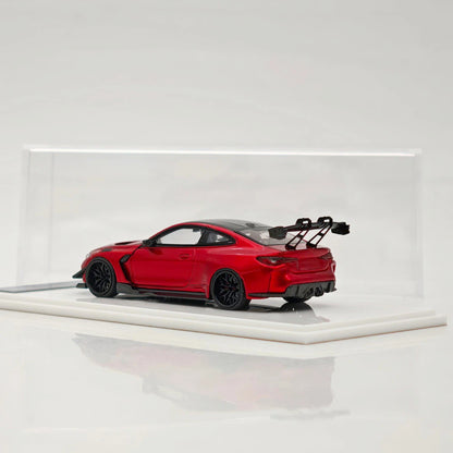 Street Weapon SW 1/64 M4 G82 GTR Lightning Purple Full Widebody Kit Diecast Model Car Limited Edition