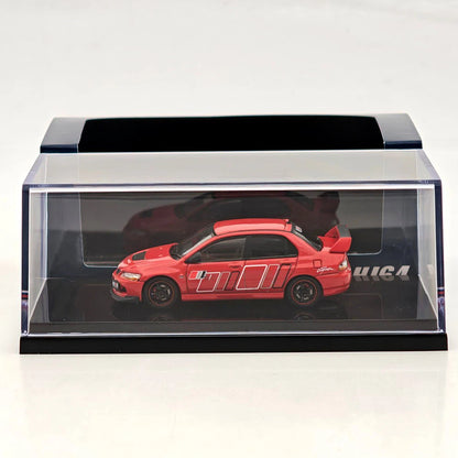 1:64 Hobby Japan Lancer GSR Evolution IX RALLIART Red Solid HJ646054R alloy car model