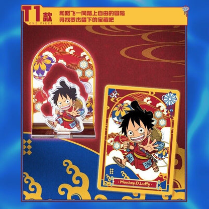 KAYOU One Piece Standing Card One Piece Trading Card Luffy Trading Card Sealed