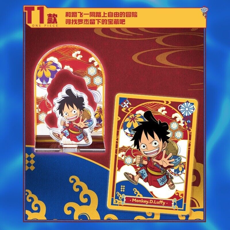 KAYOU One Piece Standing Card One Piece Trading Card Luffy Trading Card Sealed